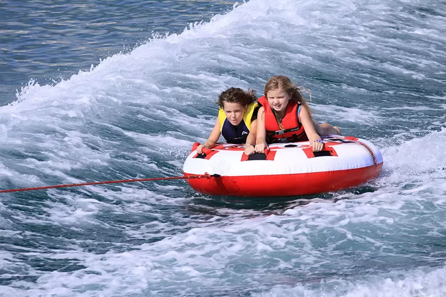 inflatable Towable Tube for Boating
