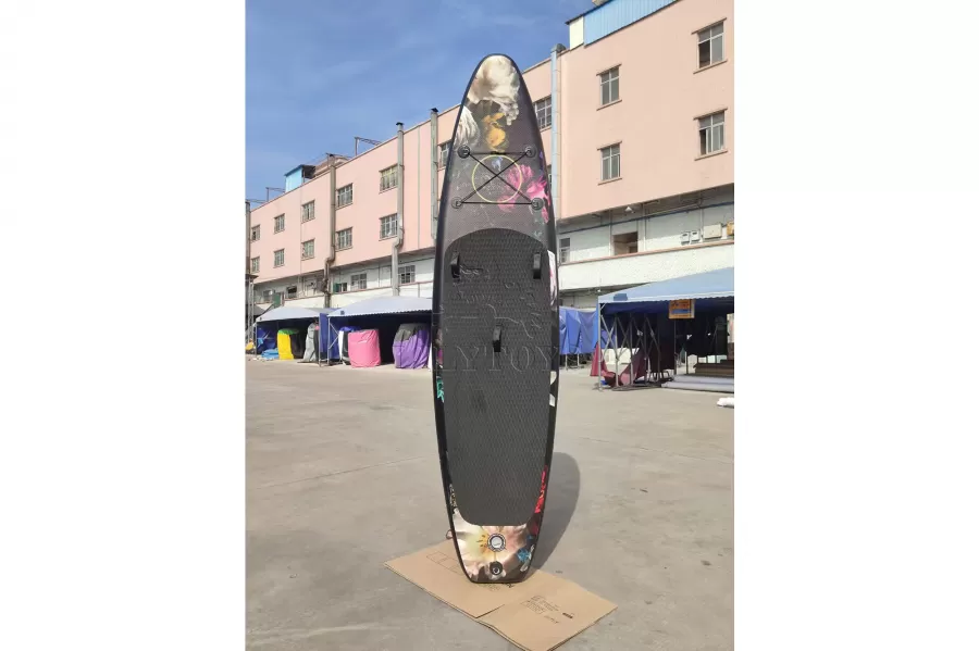 inflatable paddle board with flower printing