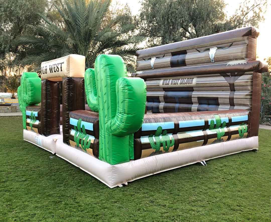 inflatable interactive games bull rides