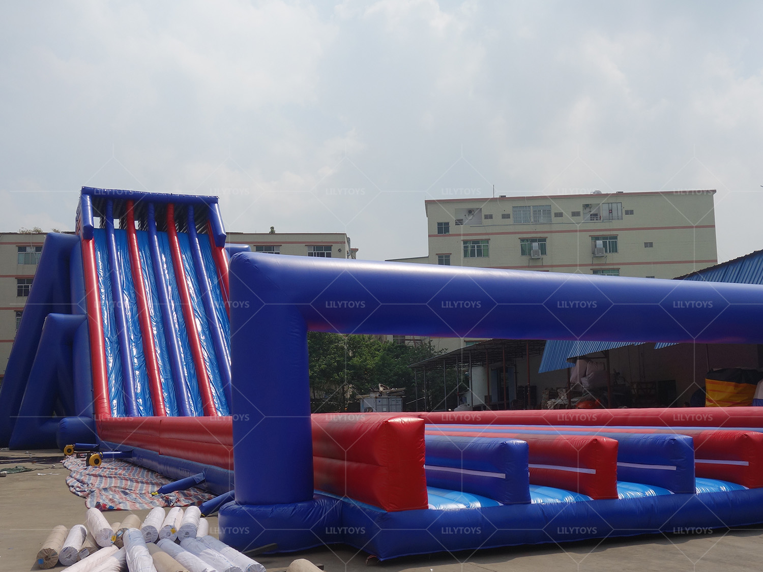 largest giant inflatable water slide for adults