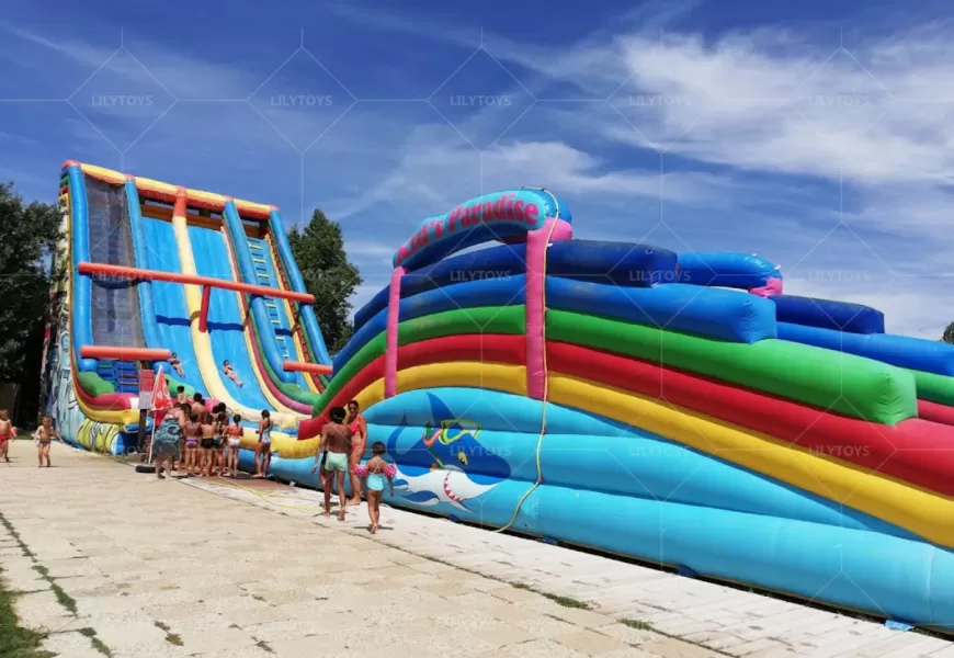 commercial water slide for sale