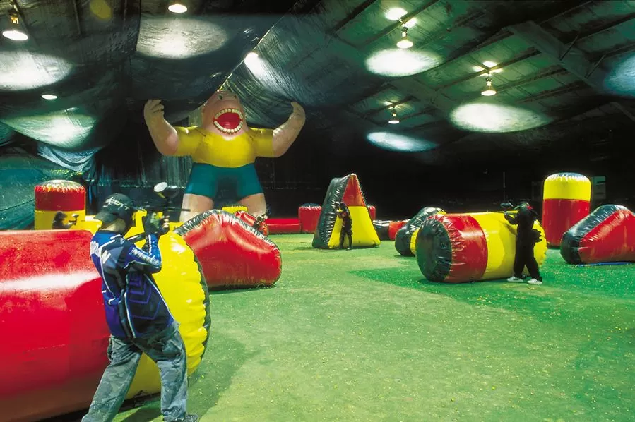 inflatable paintball  bunker field CS