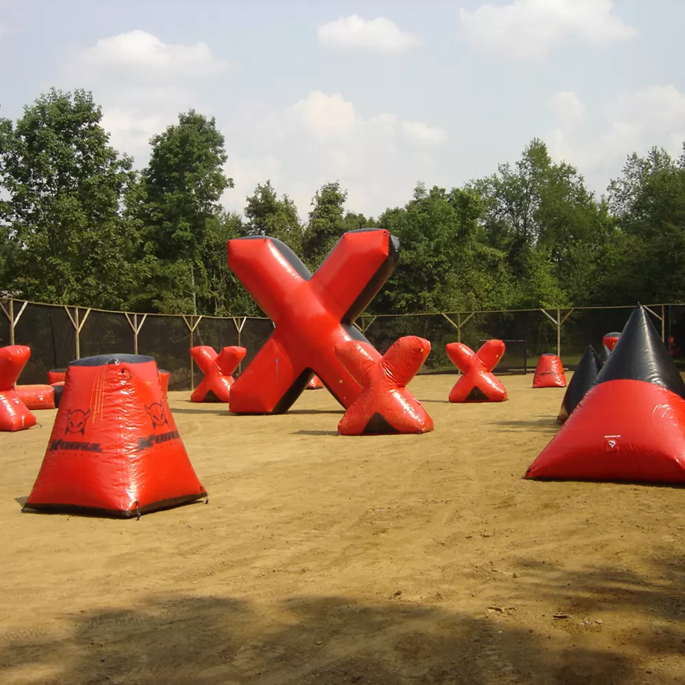 inflatable paintball  bunker field CS