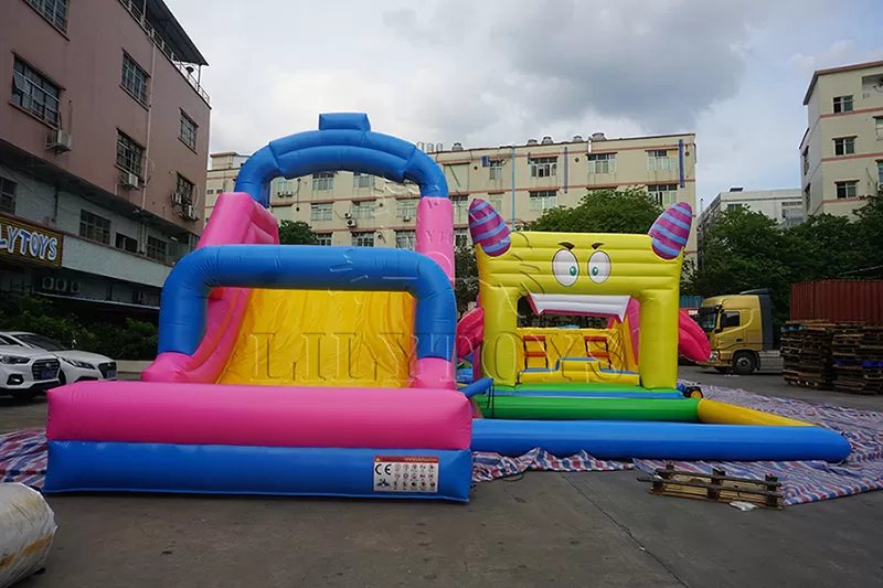 Hot selling The most popular item inflatable obstacle course racing game for events