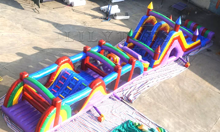 Great Commercial Inflatable Obstacle Courses Bounce Houses for sale
