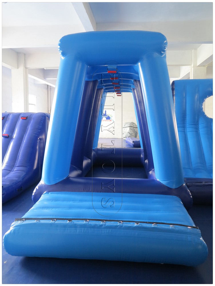 inflatable water park elements monkey bar 6m