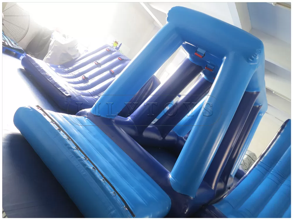 inflatable water park elements monkey bar 6m