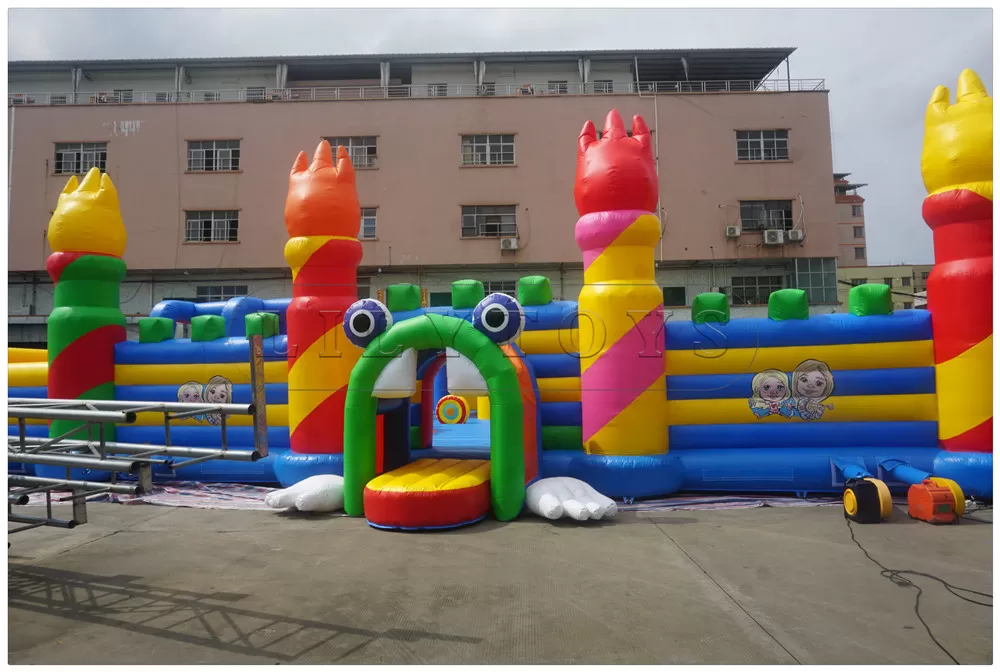 inflatable big bounce castle