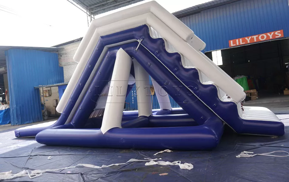 inflatable water slide water park for lake and sea