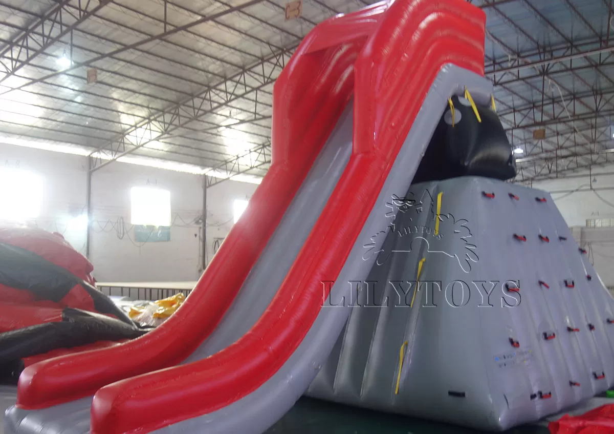 inflatable iceberg water slide tower