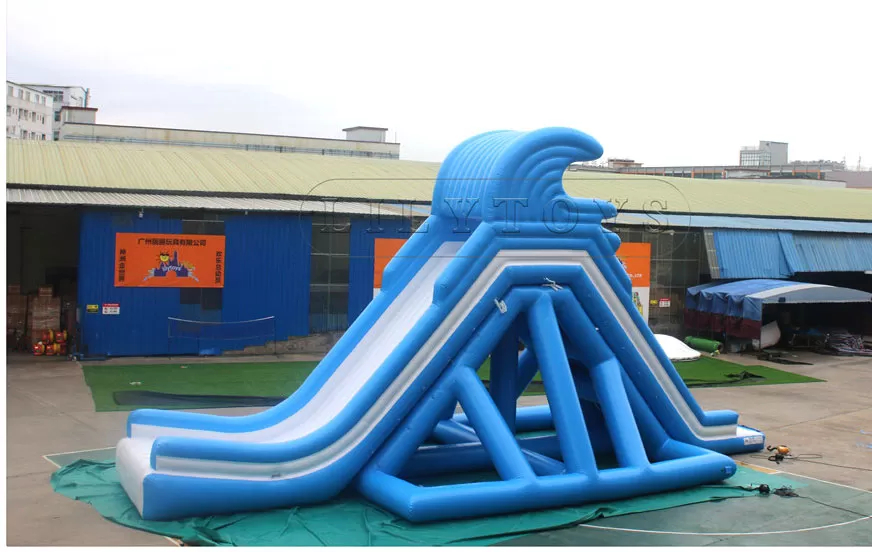 giant inflatable water slide water park