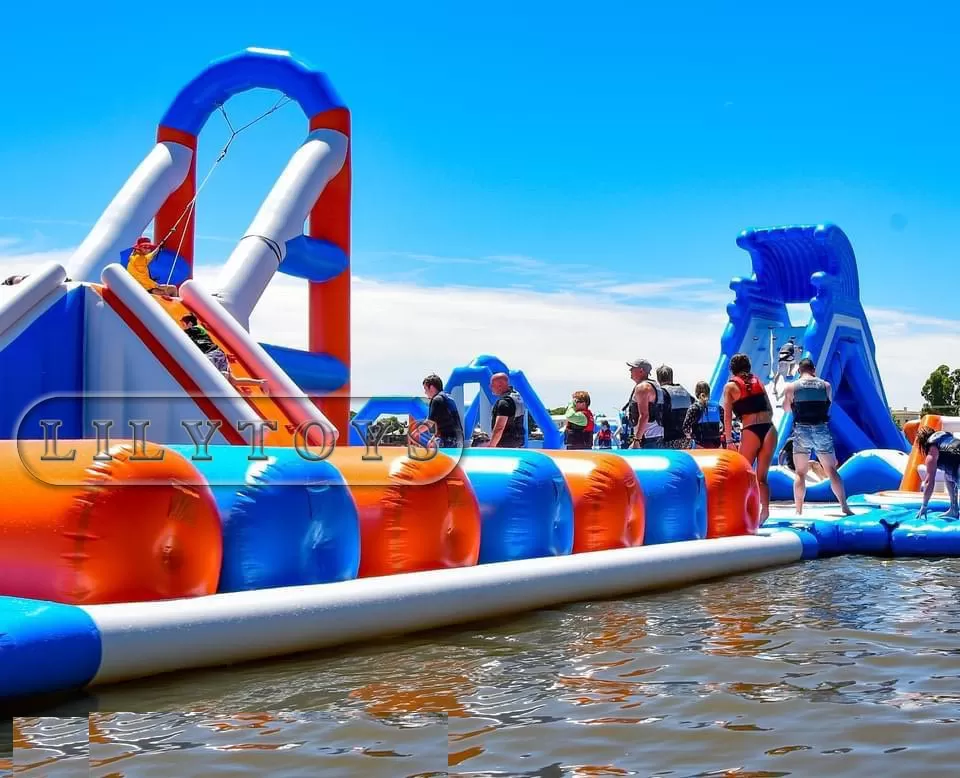 inflatable aqua park water park equipment for lake