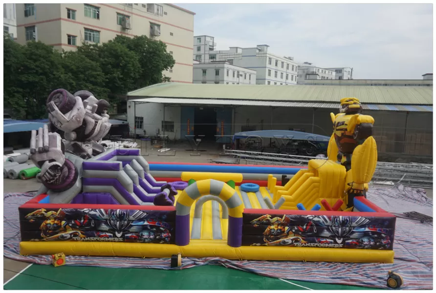 inflatable big playground funcity-02