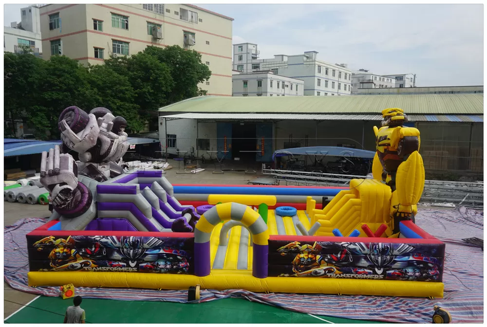 inflatable big playground funcity-02