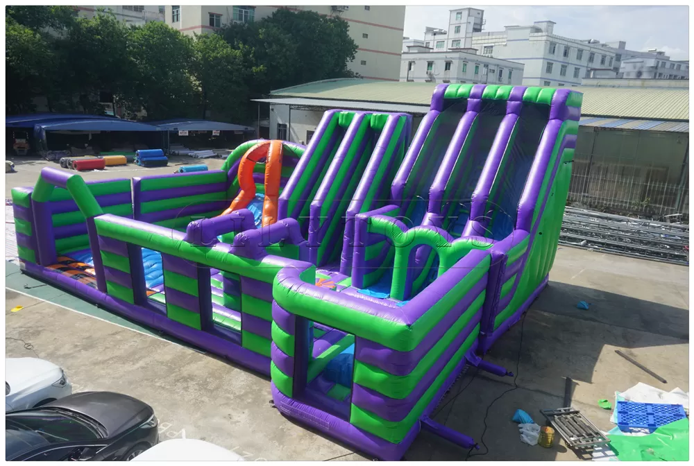 inflatable big playground funcity-05