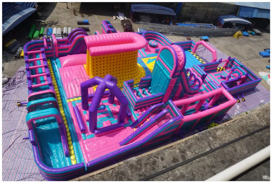 inflatable big playground funcity-07