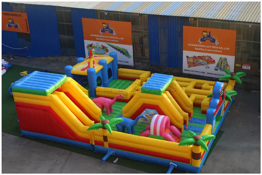 inflatable big playground funcity-10