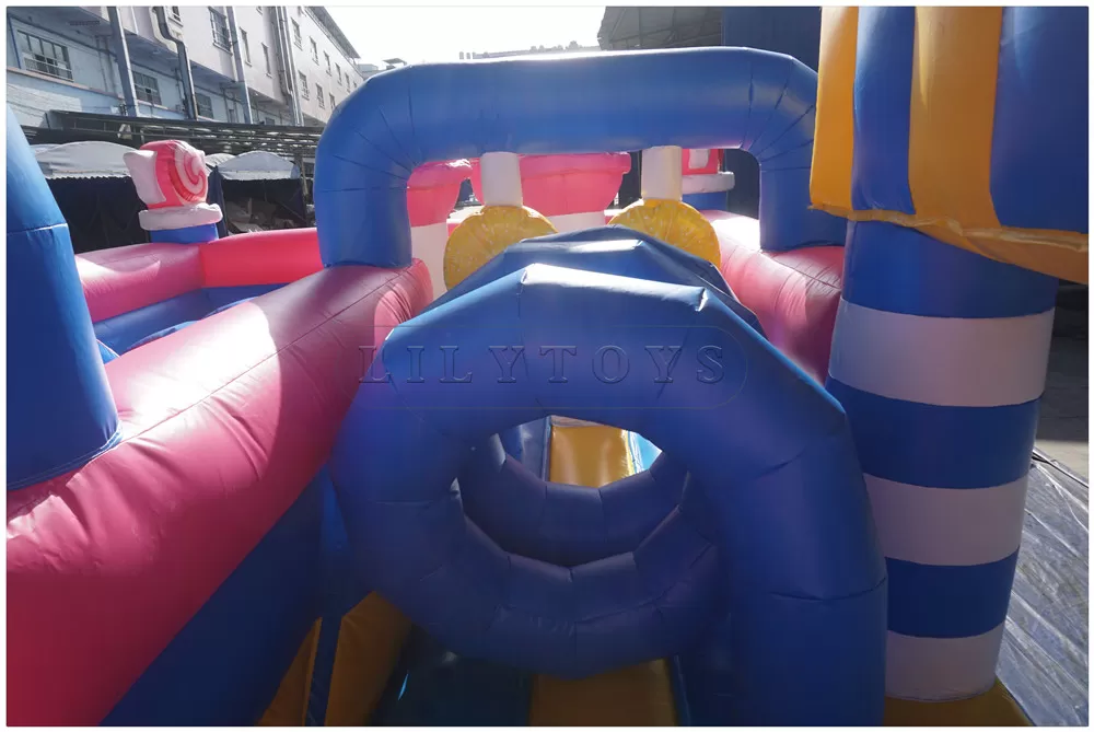 inflatable big playground funcity-11