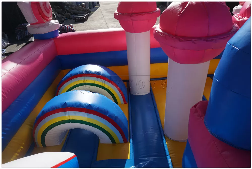 inflatable big playground funcity-11