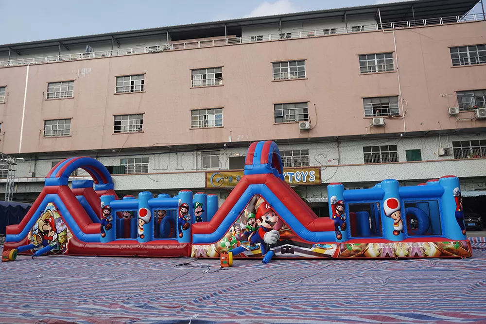 inflatable obstacle course -02