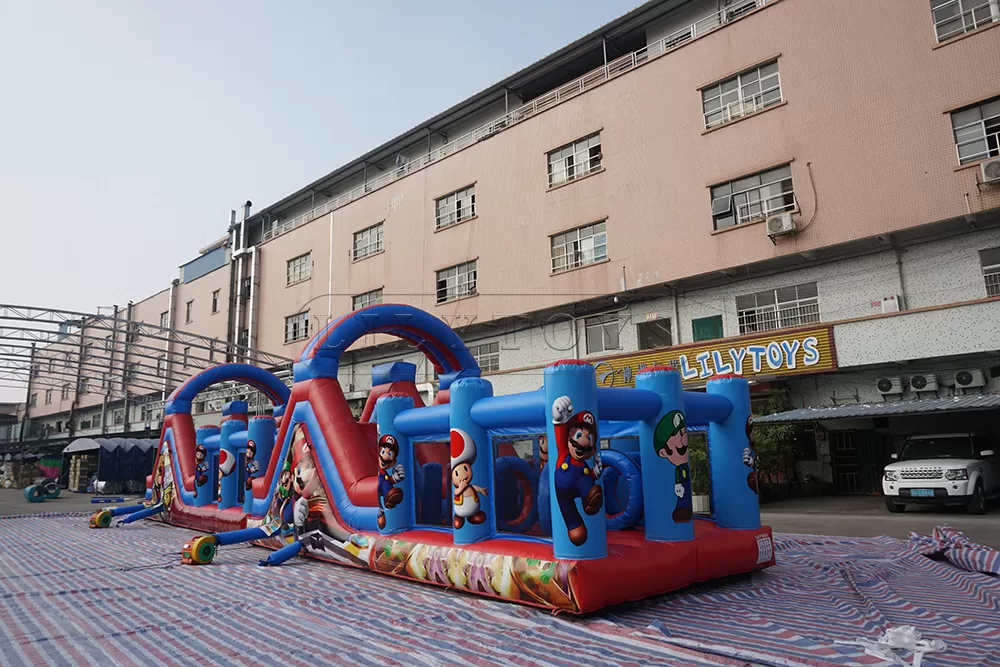 inflatable obstacle course -02