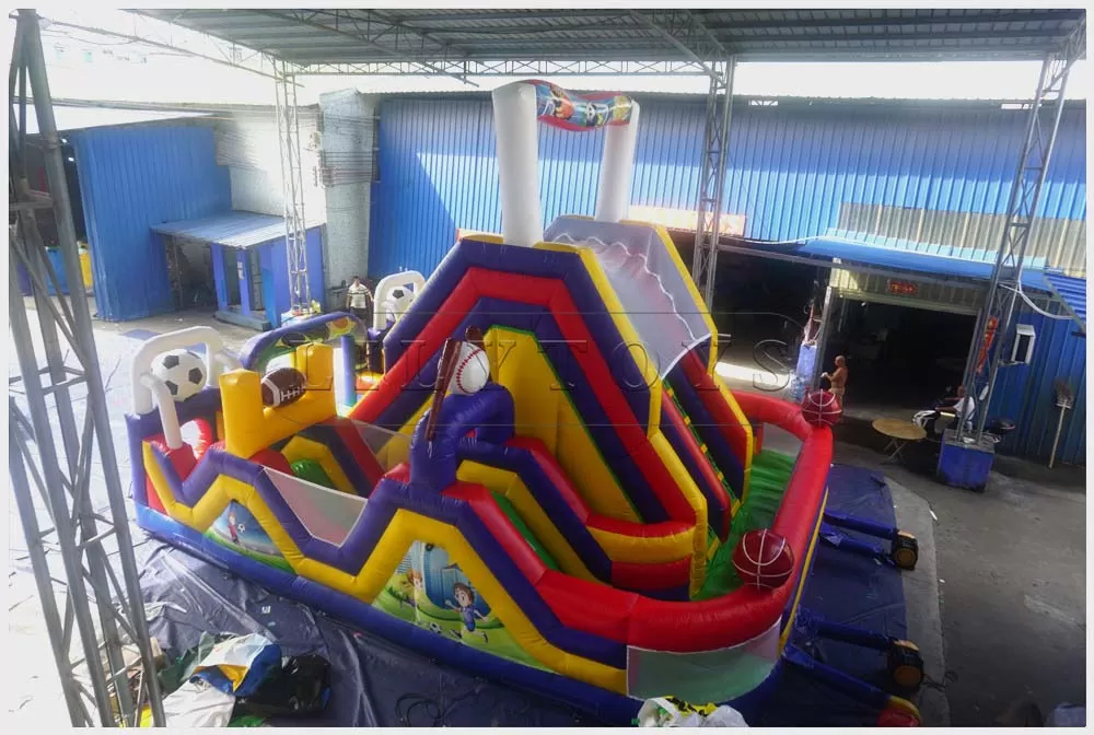 inflatable big playground funcity-19
