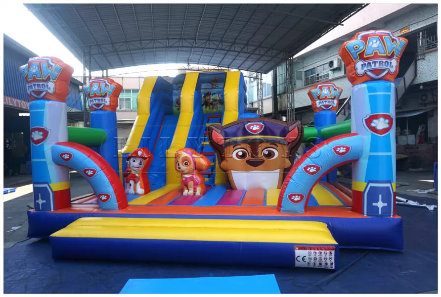 inflatable big playground funcity-20