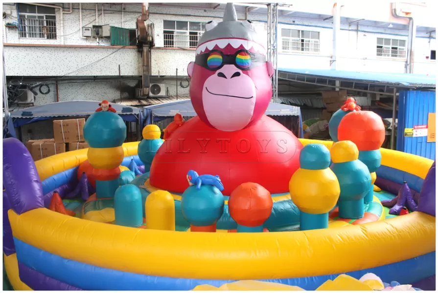 inflatable big playground funcity-23