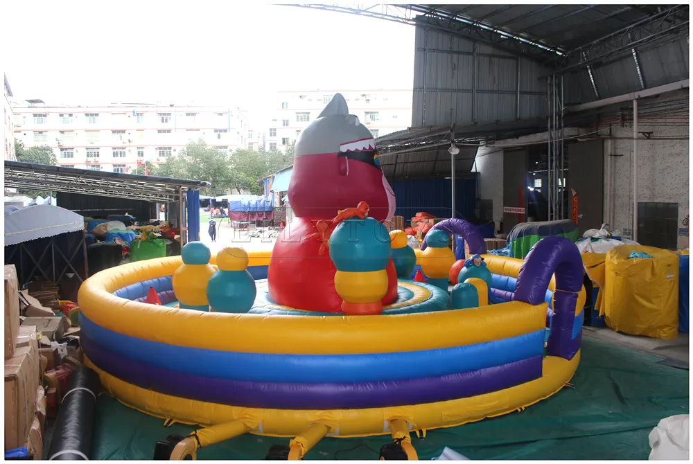 inflatable big playground funcity-23