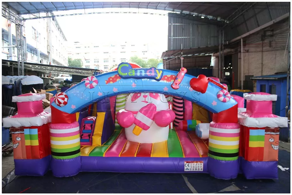 inflatable big playground funcity-24