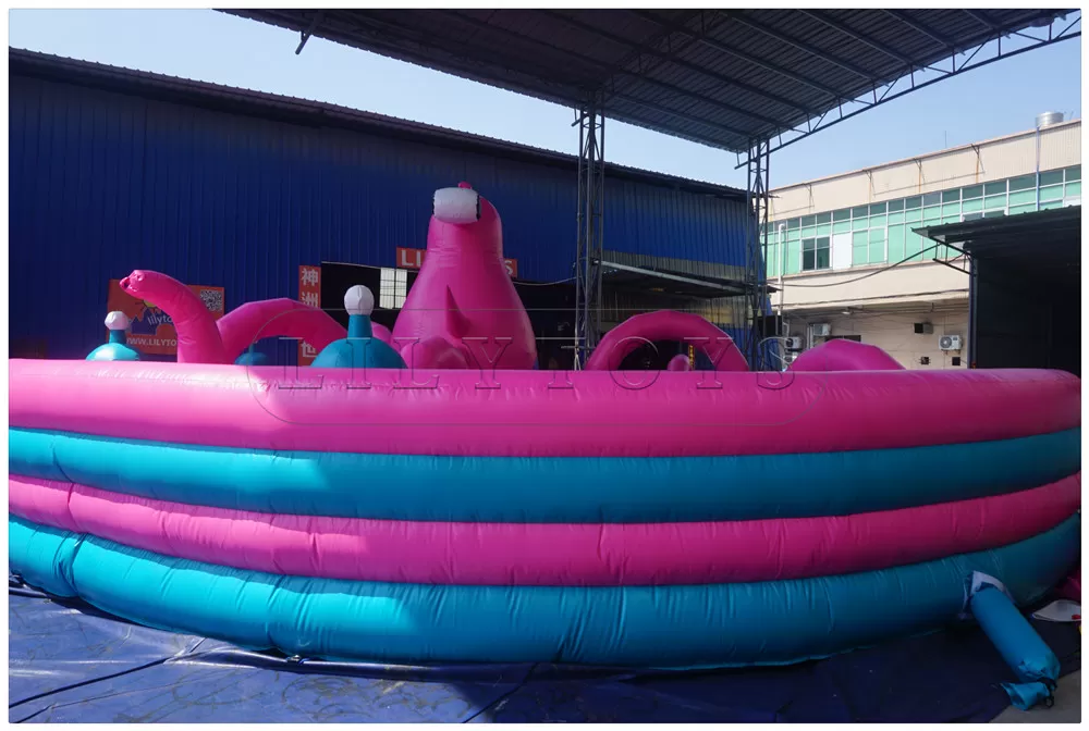 inflatable big playground funcity-29