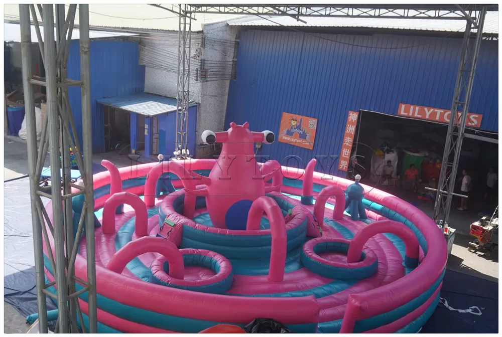 inflatable big playground funcity-29