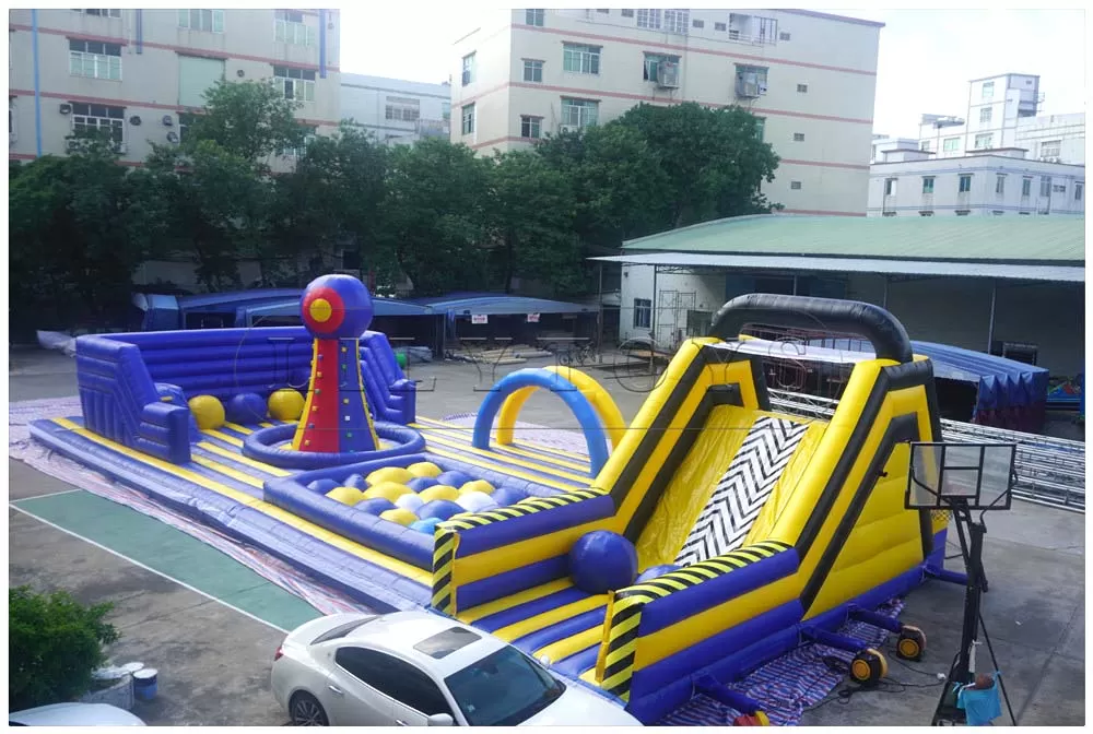 inflatable big playground funcity-28