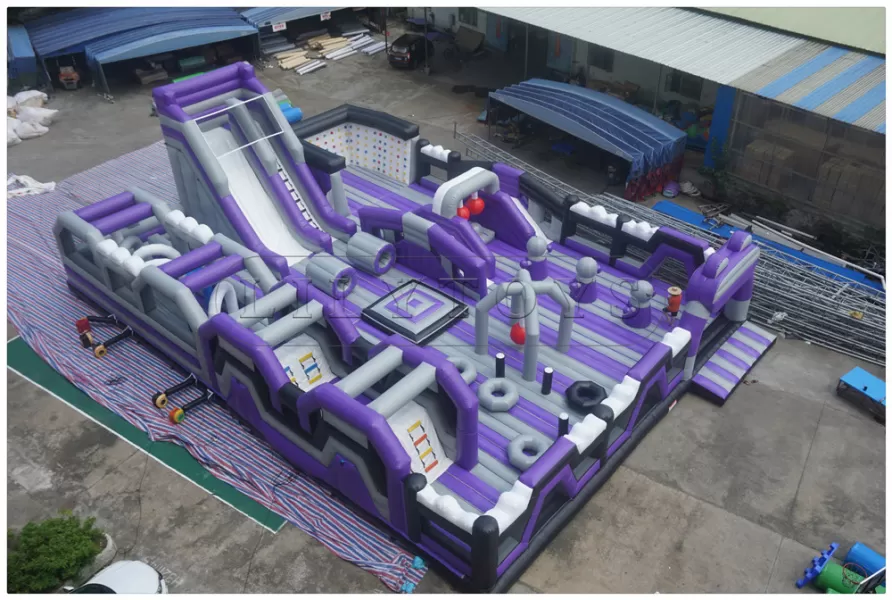 inflatable big playground funcity-30