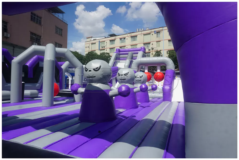 inflatable big playground funcity-30