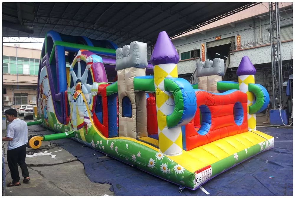 inflatable obstacle course -05