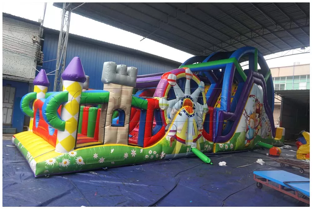 inflatable obstacle course -05