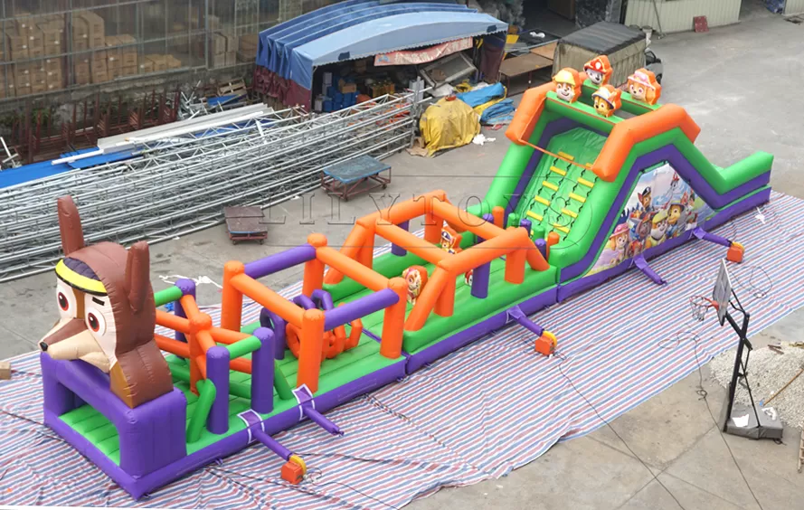 inflatable obstacle course -07