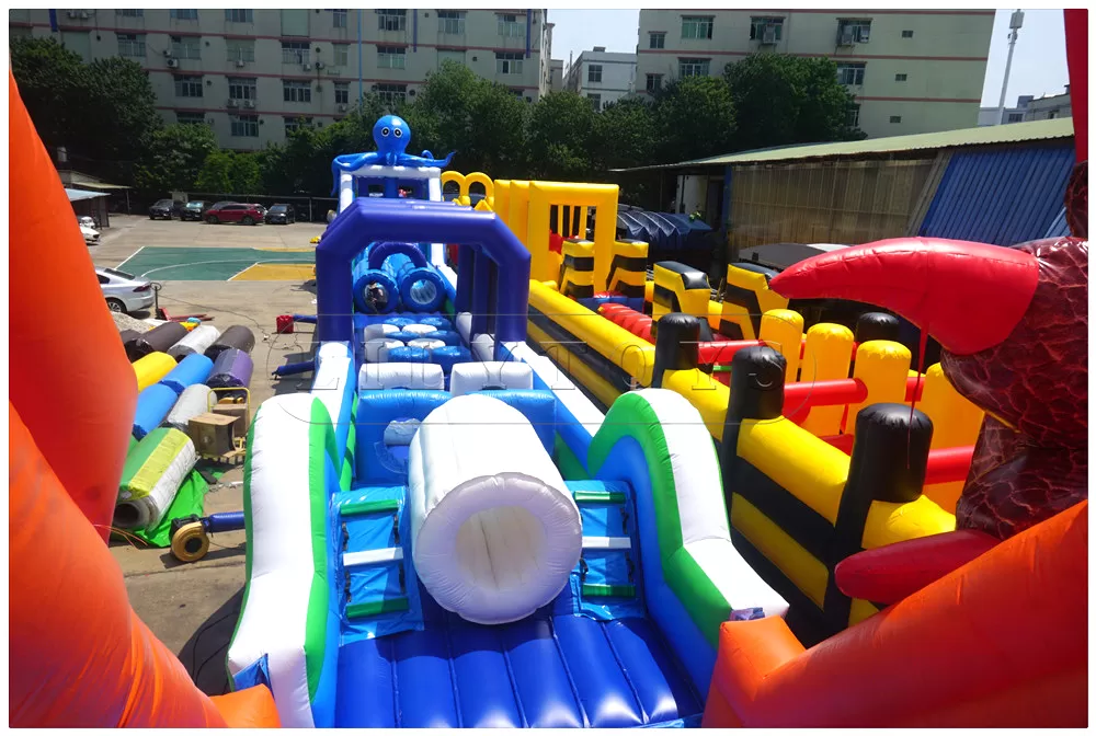 inflatable obstacle course -10