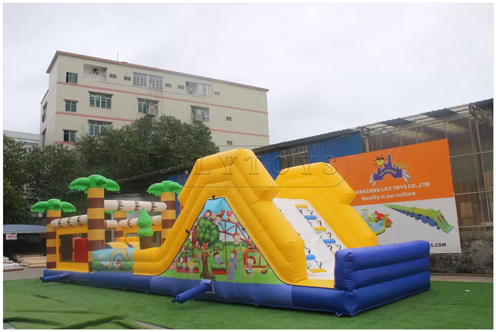 inflatable obstacle course -15