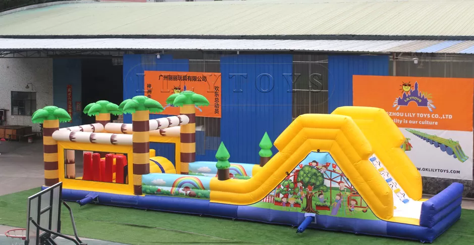 inflatable obstacle course -15