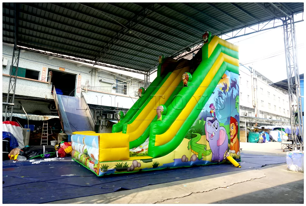 inflatable dry slide -78