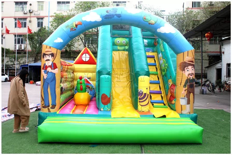 inflatable bounce castle-13