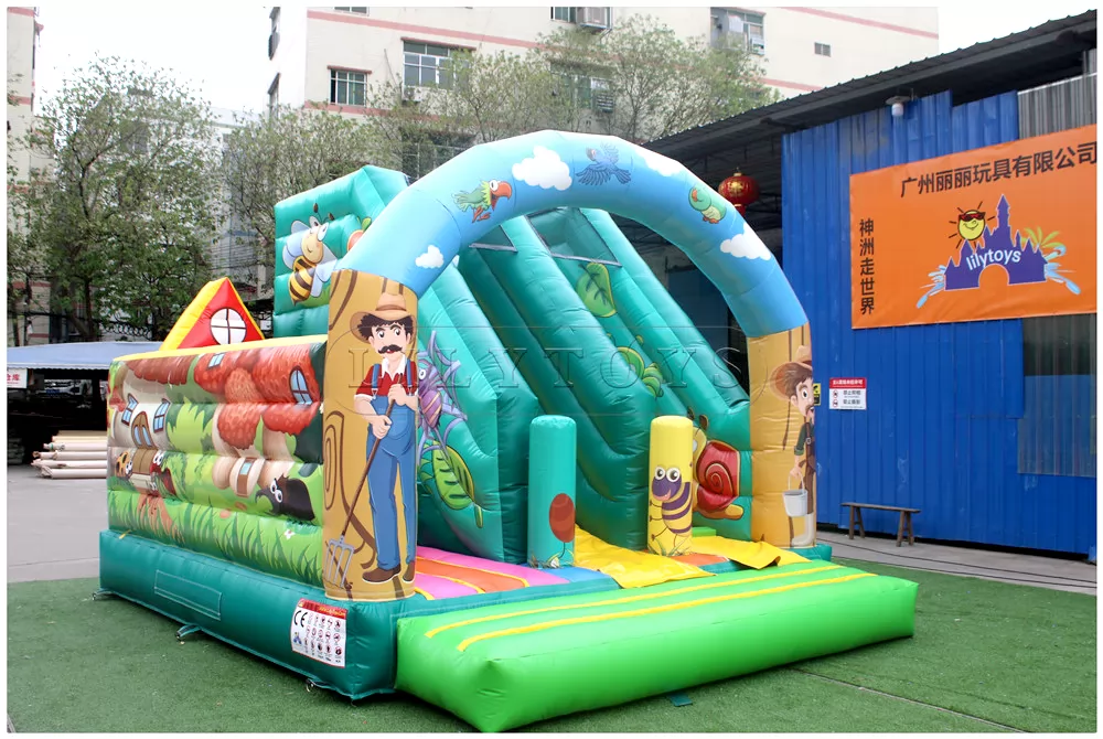 inflatable bounce castle-13