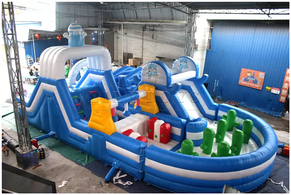 inflatable obstacle course-22