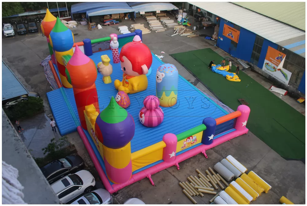 Lilytoys giant 3000 square meter  bounce house park