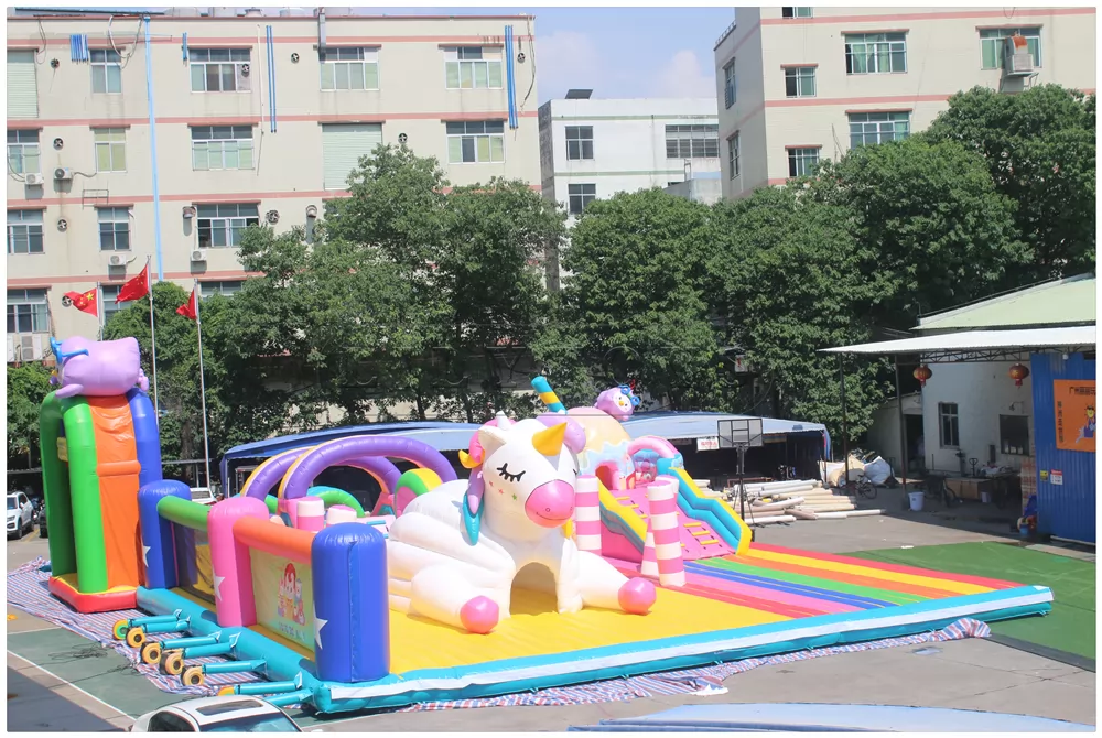 Lilytoys giant 3000 square meter  bounce house park