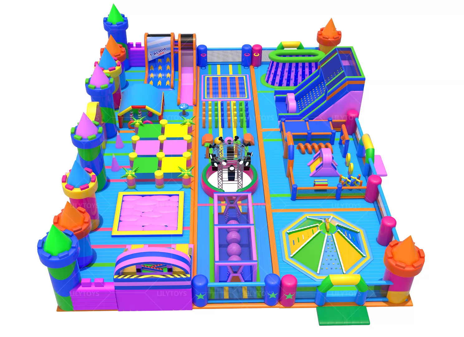 gaint inflatable bounce house bounce park