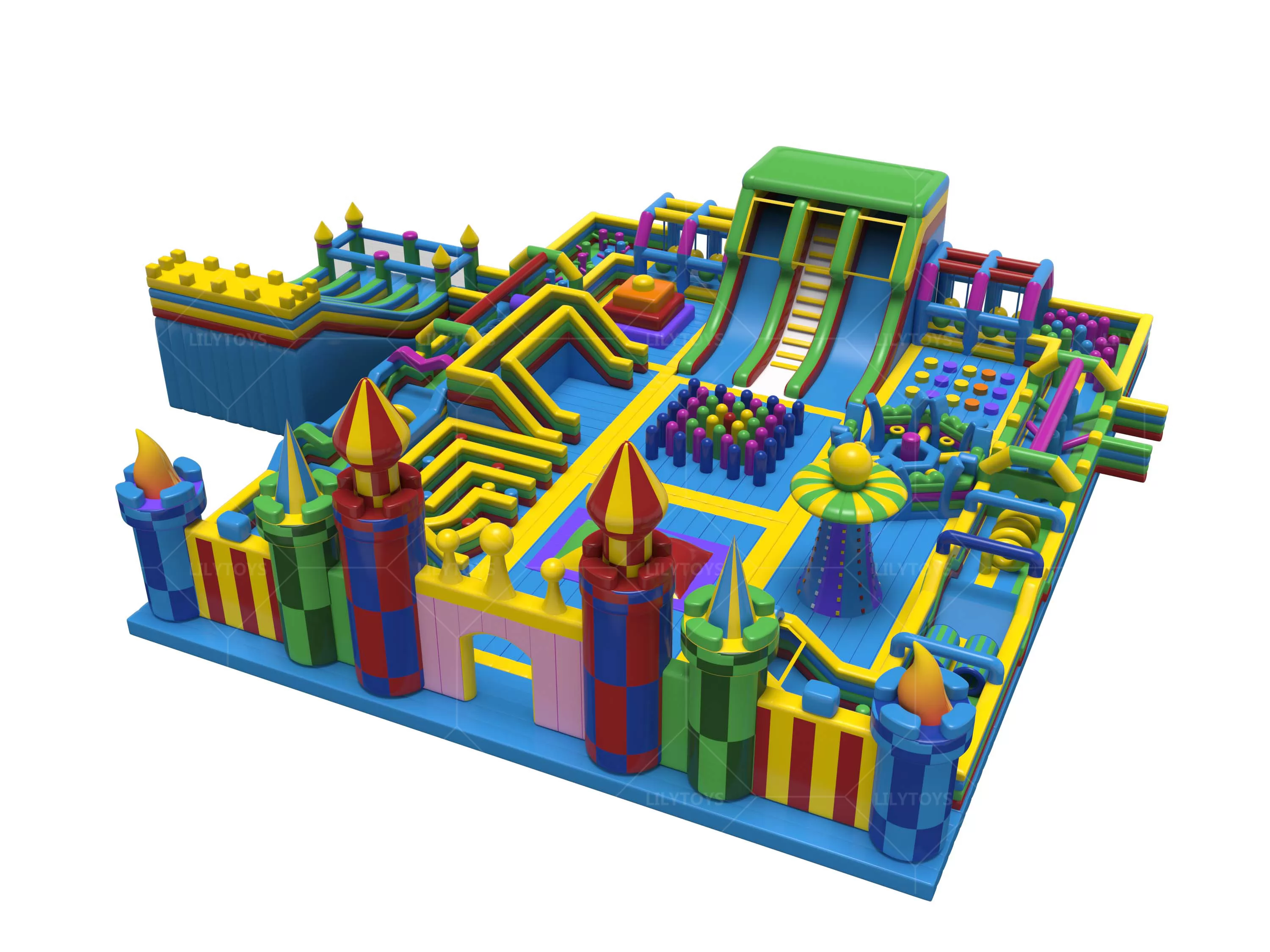 lilytoy inflatable sport park