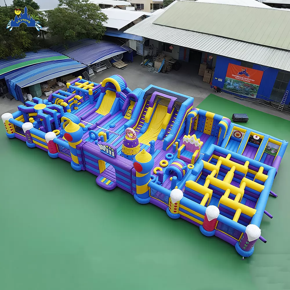 customized  indoor purple inflatable bouncy castle